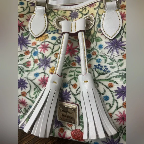 Dooney & Bourke Botanical Satchel Crossbody - Picture 2 of 13